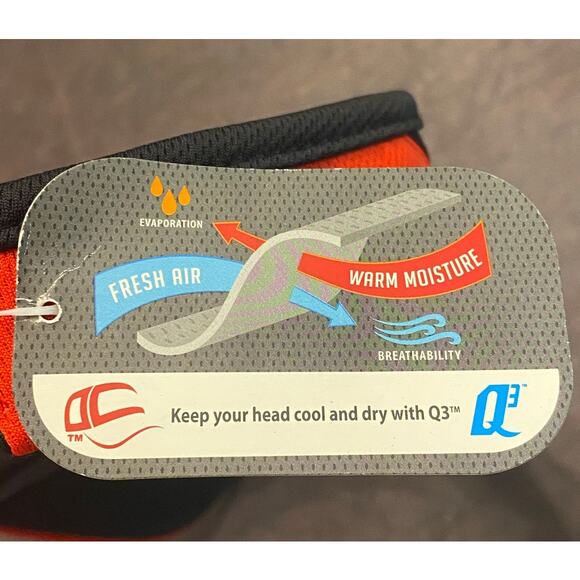 NWT Arizona Diamondbacks Visor Q3 Tech by OC Sports Black/Red One Size (OSFM) - Picture 5 of 6